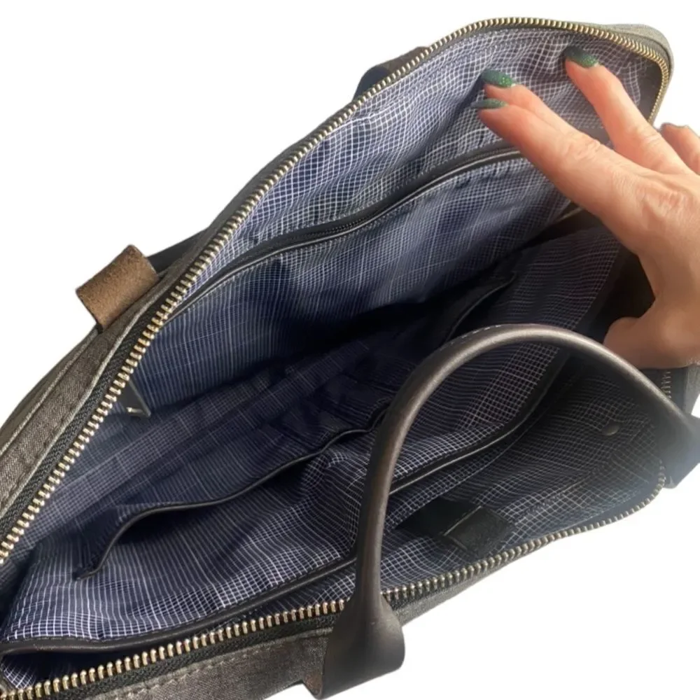 Jack Spade New York grey laptop bag